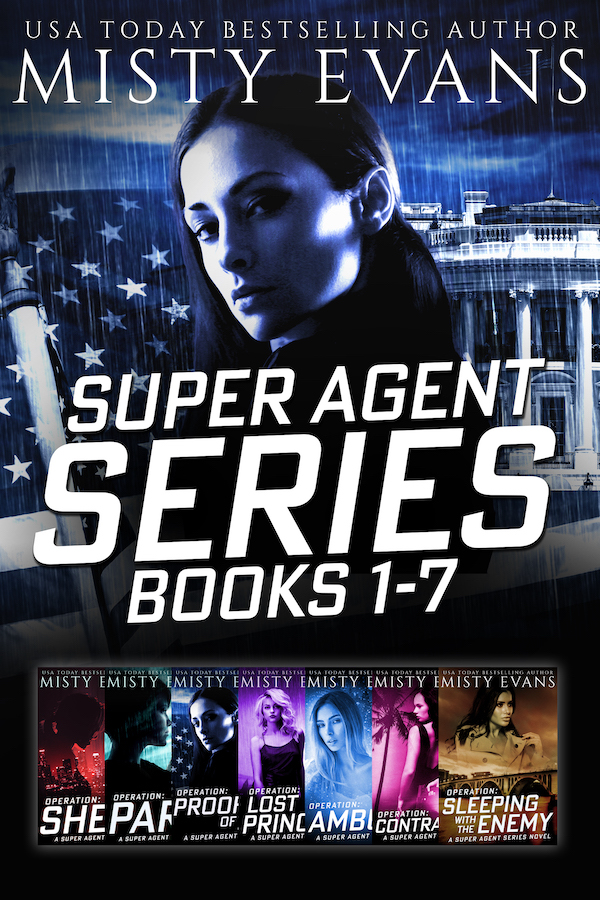 Operation: Sleeping With the Enemy, Super Agent Romantic Suspense Series,  Book 7 – Misty Evans